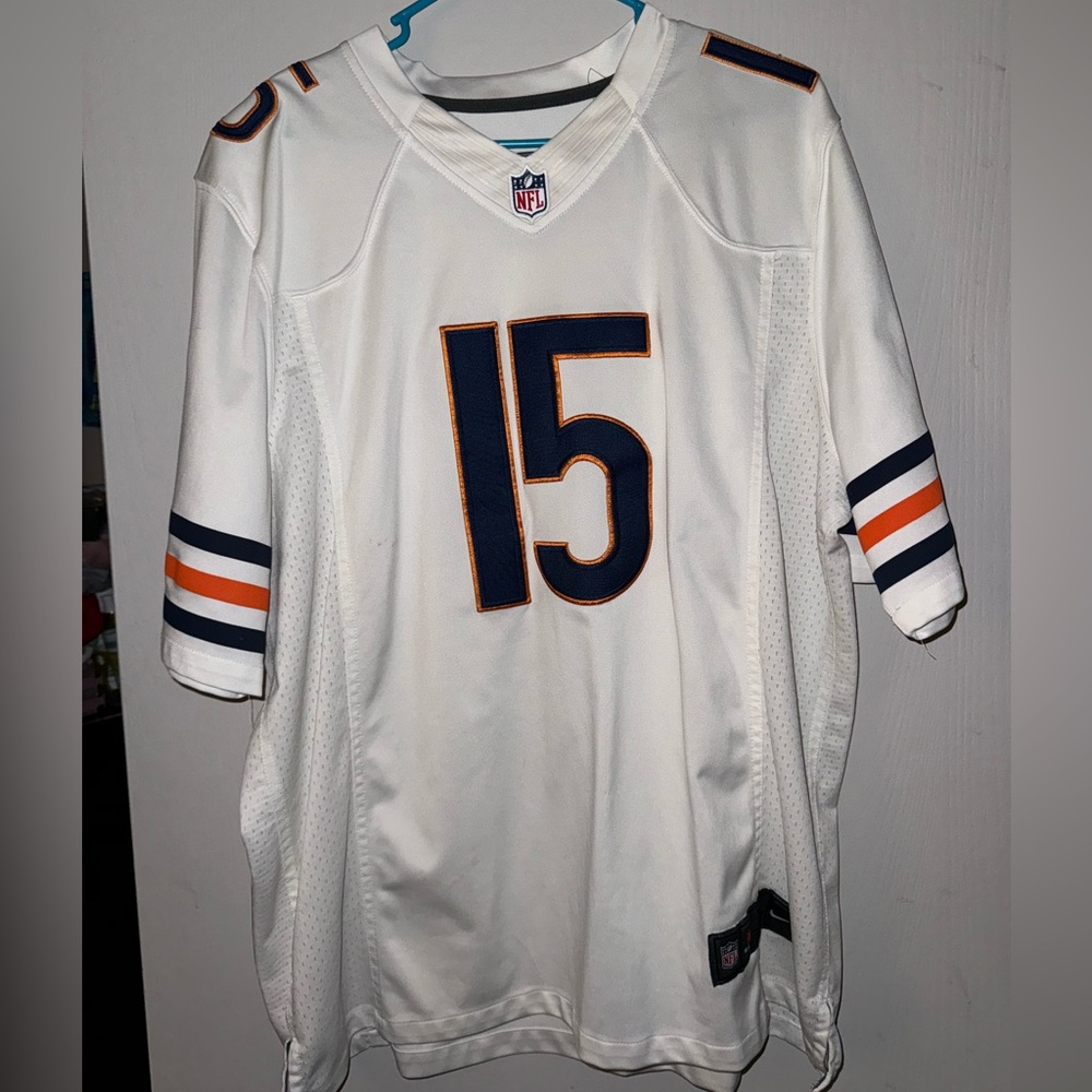 Chicago Bears Brandon Marshall On Field Away Jersey